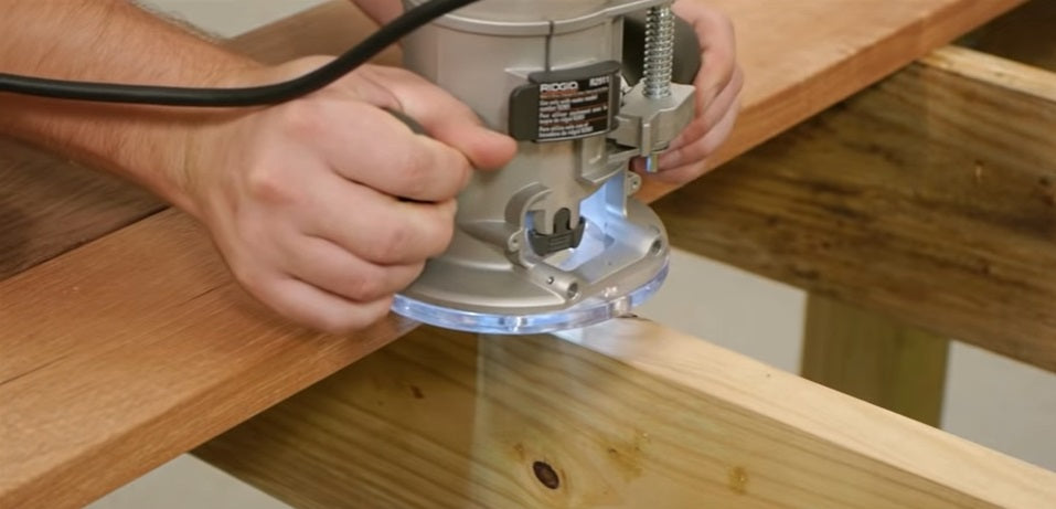How To Groove Deck Boards Like a Pro