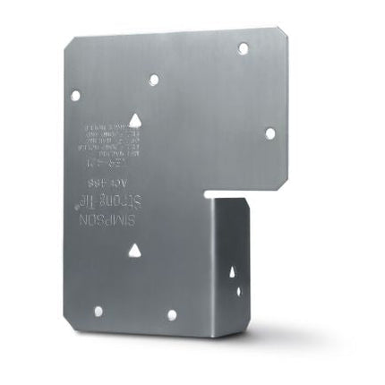 ACE40SS 4 x 4 Post End Cap Pair, Stainless Steel