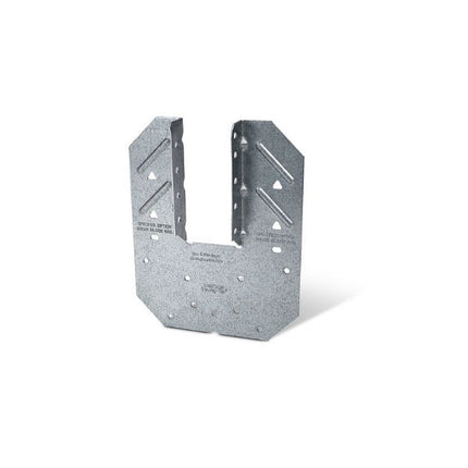 H10SS Hurricane Tie, 18 Gauge, Stainless Steel; H10ASS Sizing Call Out.  Height 6-1/4", Length 5" H10ASS Hurricane Tie, Stainless Steel, 18 Gauge, Installed