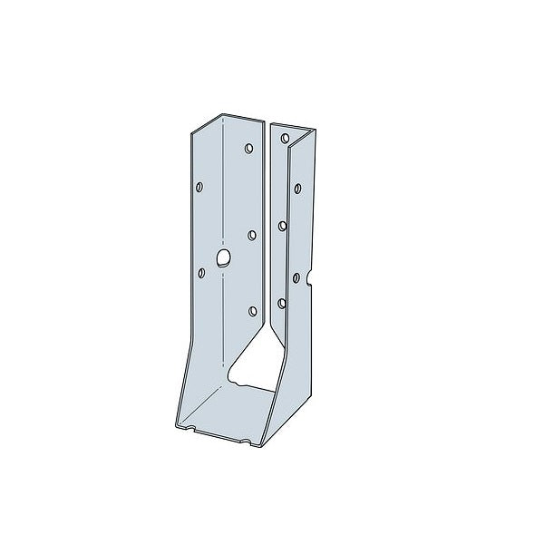LUC26 2 x 6 Concealed Flange Joist Hanger, Stainless Steel; LUC26SS 2x6 Concealed Joist Hanger Installation using Stainless Steel Strong Drive SD Connector Screws