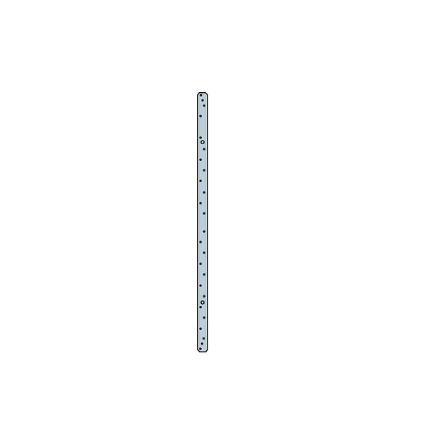 MSTA36SS 36" Medium Strap Tie, 16 Gauge, Stainless Steel; MSTA Medium Strap Tie, Installed