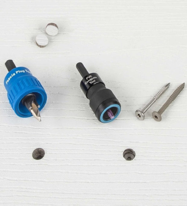 Pro Plug System for Fascia, Plugs, screws and tools
