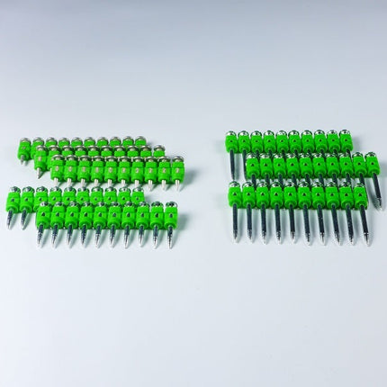 Plastic Strip Ballistic Pins, Smooth