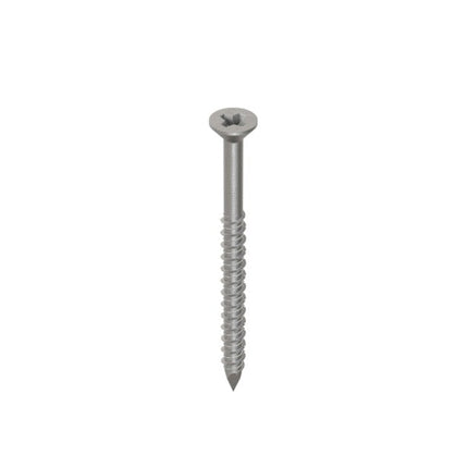 Titen Concrete and Masonry Screw, Phillips flat head, long