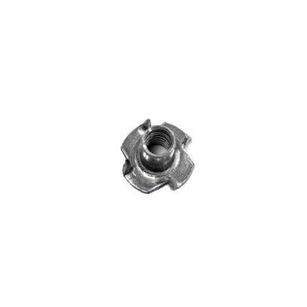 Stainless Steel T-Nut, T-Nut, Front View, T-Nut Back View