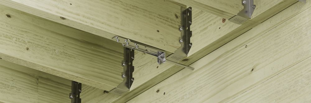 New from Simpson: Stainless DTT1 Deck Tension Ties