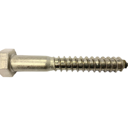 1/2" Lag Screws, Stainless Steel