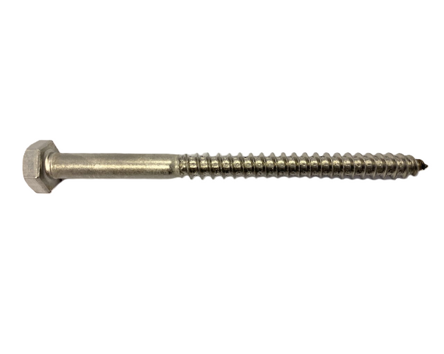 1/4" Lag Screws, Stainless Steel