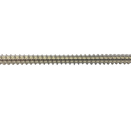#14 x 3-1/2" Pan Head Sheet Metal Screw, Tap Point, Sq Dr, 18-8SS