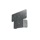AC6SS 6 x 6 Adjustable Post Cap Pair, 18 Gauge, Stainless Steel; AC6SS 6 x 6 Post Cap Installed with nails