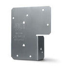 ACE40SS 4 x 4 Post End Cap Pair, Stainless Steel