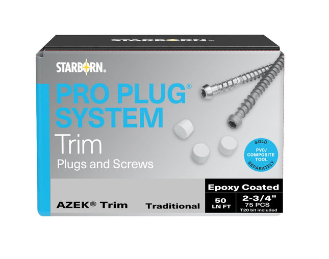 Pro Plug AZEK Traditional Trim Kit for 50 Lineal Feet, Epoxy