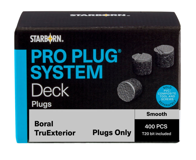Pro Plug Boral TruExterior, Smooth, Trim Plugs 
