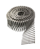 Wire Coil Siding Nails, Stainless Steel, Ring Shank