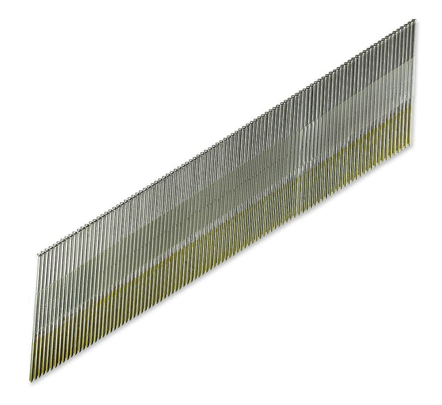 35­° Angled Finish Nails, 15 gauge, stainless steel