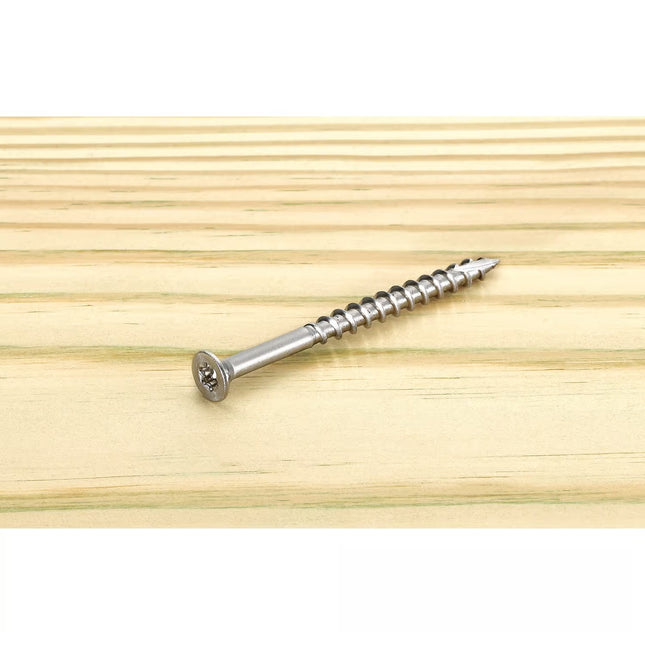 Deckfast #10 x 2-1/2 Flat Head Screws, 305SS, 75pcs