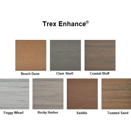 Pro Plug System for Trex Enhance  Decking, 100 Lin Ft Kit with Epoxy Screws