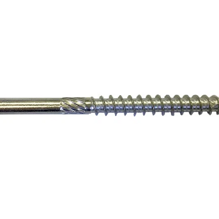 Structural F23 Stainless Deck Ledger/ Multipurpose Screw, Black, 20pcs, 4"