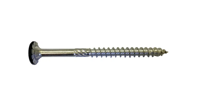 Structural F23 Stainless Deck Ledger/ Multipurpose Screw, Black, 20pcs, 4"