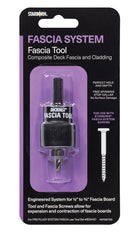 Fascia System Fascia Tool for Composite Deck Fascia and Cladding