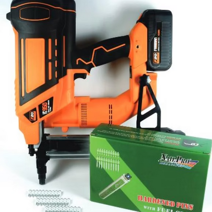 NailPro® LD-40 Battery Operated
0° Strip Ballistic Pin Tool