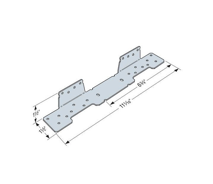 Steel Stringer Connection Stainless Steel Simpson LSCSS Stair Stringer Connector | Manasquan ...