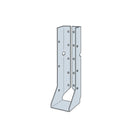 LUC210 2 x 10 Concealed Flange Joist Hanger, Stainless Steel; LUC210 Single 2 x 10 Concealed Flange Joist Hanger, Stainless Steel, installed