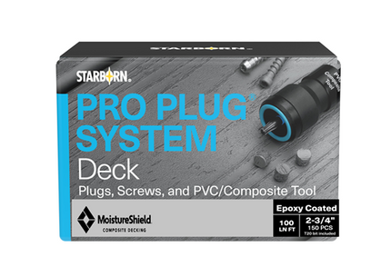 Pro Plug System for MoistureShield Santorini, 100 lin ft kit Open Box