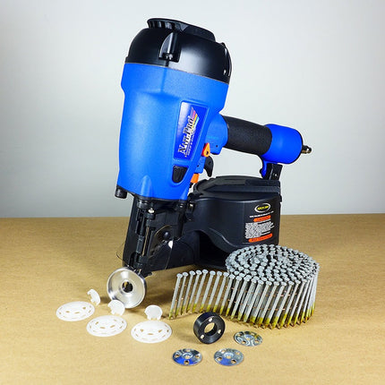 NailPro® NPCN-7312L 15° Wire Coil Ballistic Pin & Framing Air Nailer