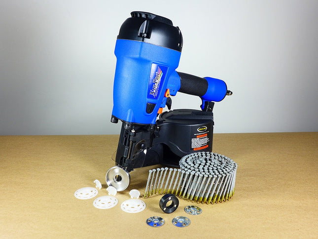 NailPro® NPCN-7312L 15° Wire Coil Ballistic Pin & Framing Air Nailer