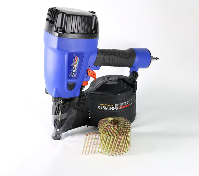 NailPro® NPCN-8350
15° Wire Coil Roofing Nailer