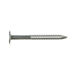 Stainless Steel Roofing Nail, Ring Shank; Stainless Steel Roofing Nail being installed into roof shingles
