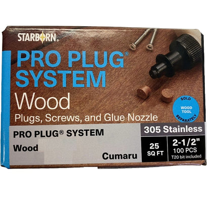 Pro Plug System Kit for Cumaru, Open Box