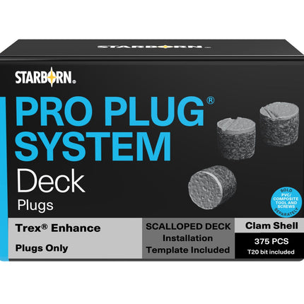 Pro Plug System, Trex Clam Shell, 375pcs