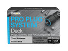 Pro Plug System, Trex Coastal Bluff, 100 Lineal Ft, Stainless Steel