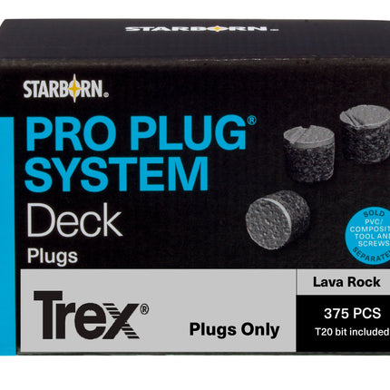 Pro Plug System, Trex Lava Rock, 375pcs