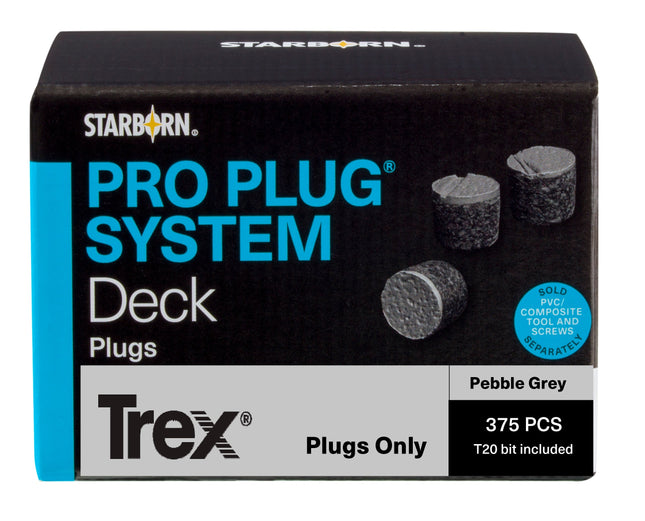 Pro Plug System, Pebble Grey, 375pcs