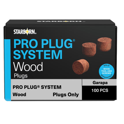 Pro Plug System Plugs for Garapa, 100pcs