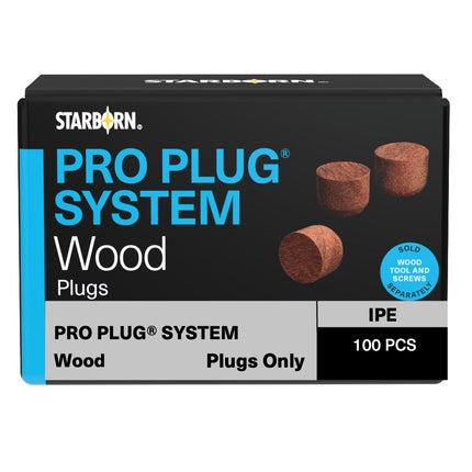 Pro Plug System Plugs for Ipe, 100pcs