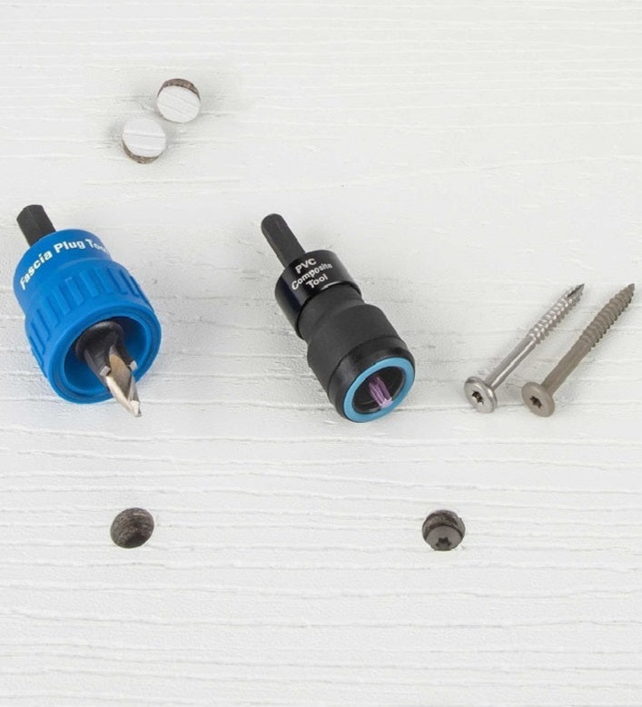 Pro Plug System for Fascia, Plugs, screws and tools