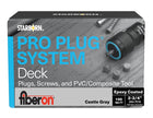 Pro Plug System for Fiberon Decking, 100 Sq Ft Kit with Epoxy Screws