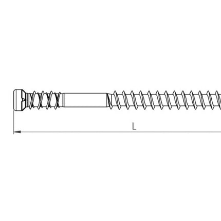 U2 Fasteners, Re-Fine Screw, Stainless Steel; Re-Fine Screw Line Art, U2 Fasteners