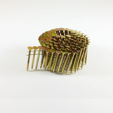 Wire Coil Roofing Nails, Galvanized Steel