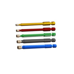 U2 Driver Bits, 2 pack, T-40, blue;  U2 Driver Bits, Color coded for ease of use. T-10 is yellow,T-15 is red, T-25 is green, T-30 is black, T-40 is Blue