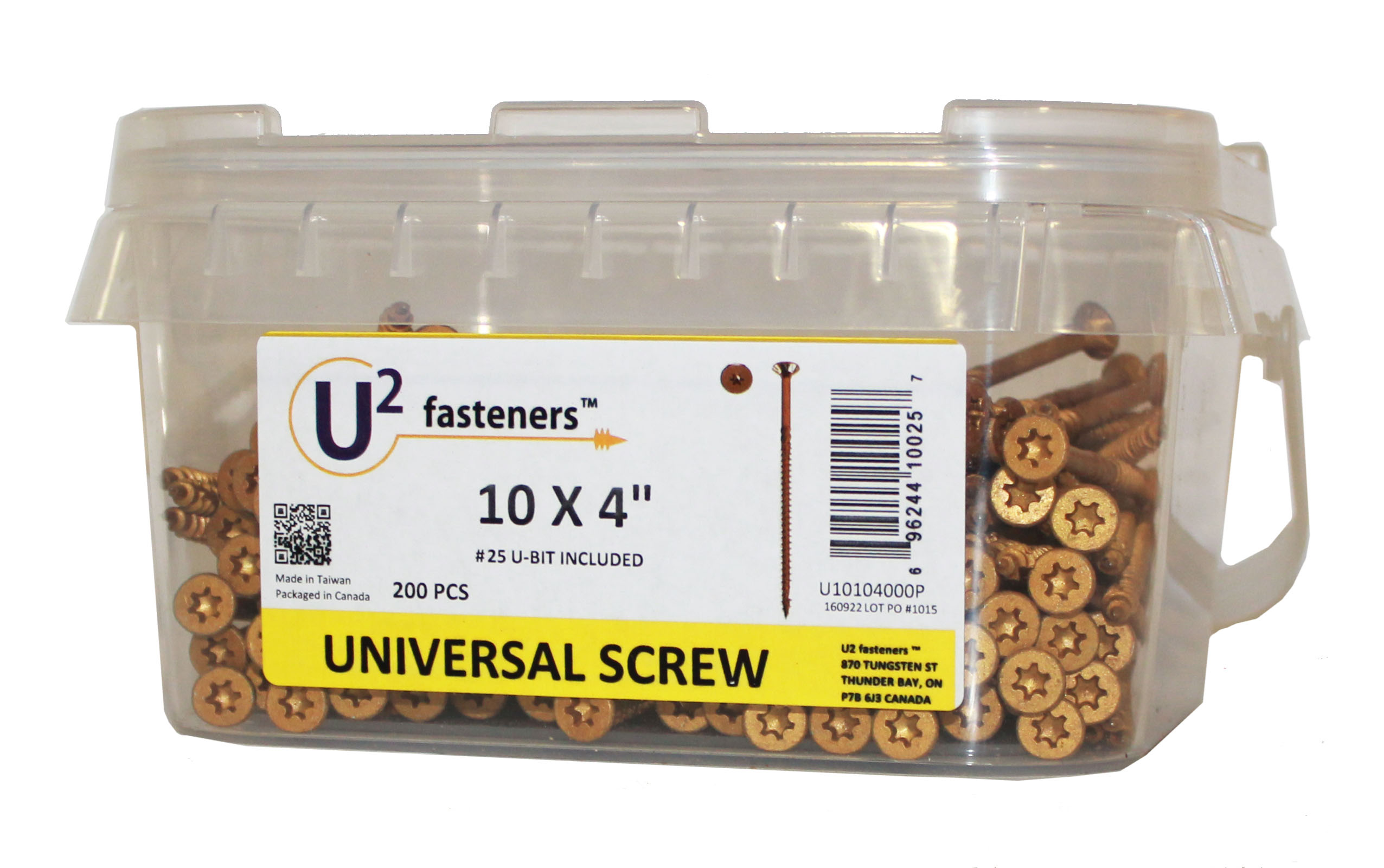 U2 Structural Fasteners U2 Fasteners Universal Stainless Screws | Manasquan Fasteners
