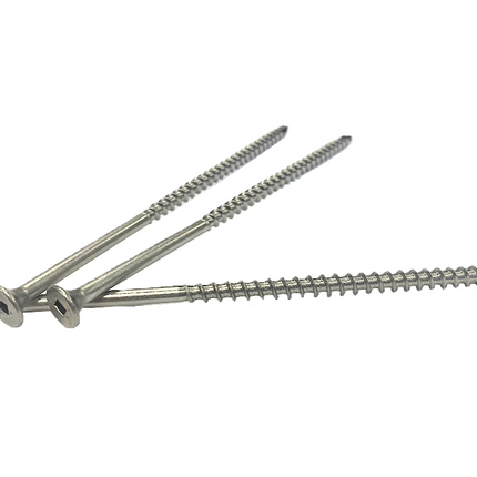 #12 x 6" Bugle Head Screw, Square Drive, 305SS, 36pcs