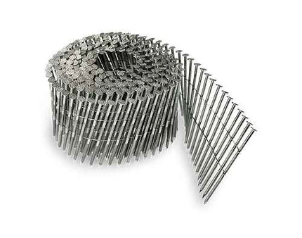 Simpson 15° Wire Coil Siding Nails, 1-1/4" x 0.092", 1800pc, 316SS