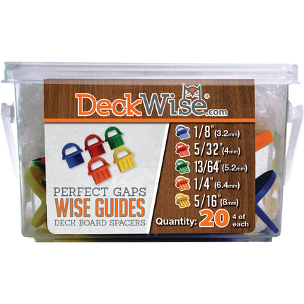 Deckwise Deck Board Spacers, Wise Guides