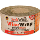 Deckwise WiseWrap Joist Tape.  Self-Adhesive waterproof deck flashing barrier and self-sealing membrance.  Prevent wood rot.  Protect and maximize the life of your deck. 3