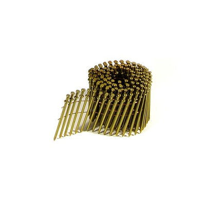 Wire Coil Duplex Coil Nails, Smooth, Plain Steel